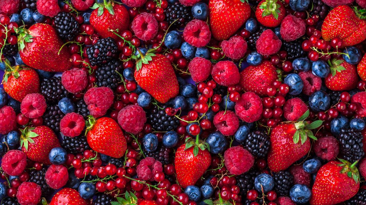 To boost the absorption of iron in plant-based foods, eating meals rich with vitamin C including berries, citrus fruit, Kiwi fruit, capsicum, tomatoes and broccoli. Picture: supplied. News Corp Australia.