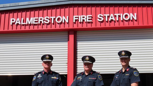 The old Palmerston fire station is being redeveloped into a fit-for-purpose training facility. Picture: Annabel Bowles