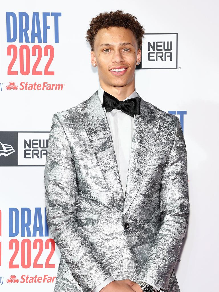 Dyson Daniels' mom steals the show at 2022 NBA Draft