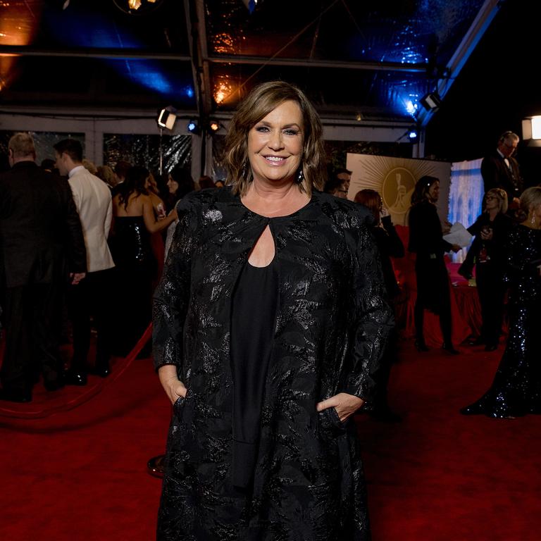 Tracy Grimshaw at the 61st TV Week Logie Awards in 2019. Picture: Jerad Williams