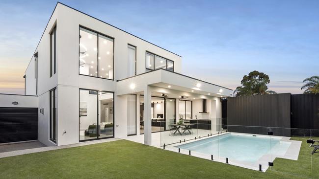 This architecturally designed home at 21 Clarks Rd, Keilor East has set a new suburb price record.