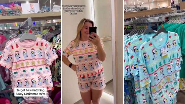 Target releases matching Bluey family pjs in time for Christmas