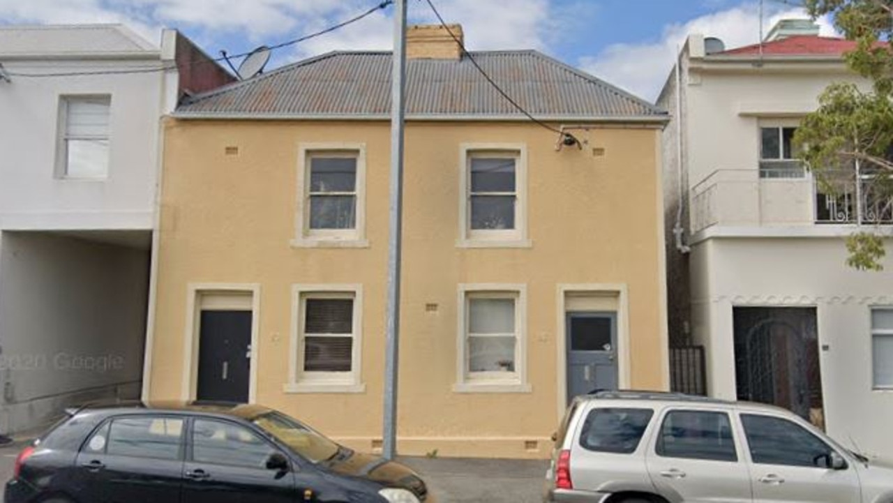 The existing 53-55 Balfour St, Launceston cottages. Picture: Google Street View