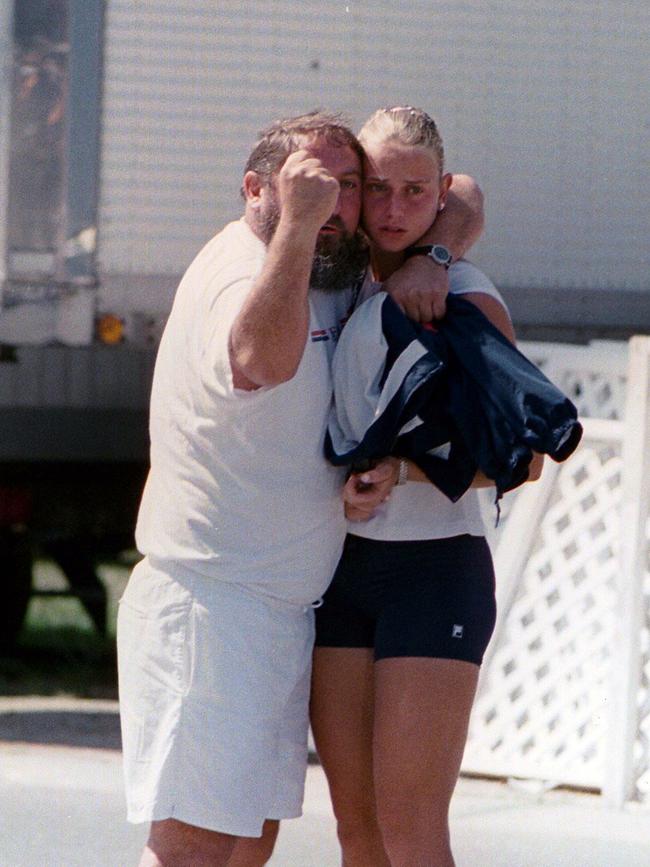 Jelena reportedly left with Damir in tears over the situation. But Damir had also acted out at every grand slam event but the French Open, having scuffled with a cameraman at the Australian Open, shouting abuse at an official at a Wimbledon warm up match before sitting in the middle of the road and forcing police to arrest him, as well as the US Open issue. At the time, Jelena defended her father: “I like having him around,” she was quoted as saying.