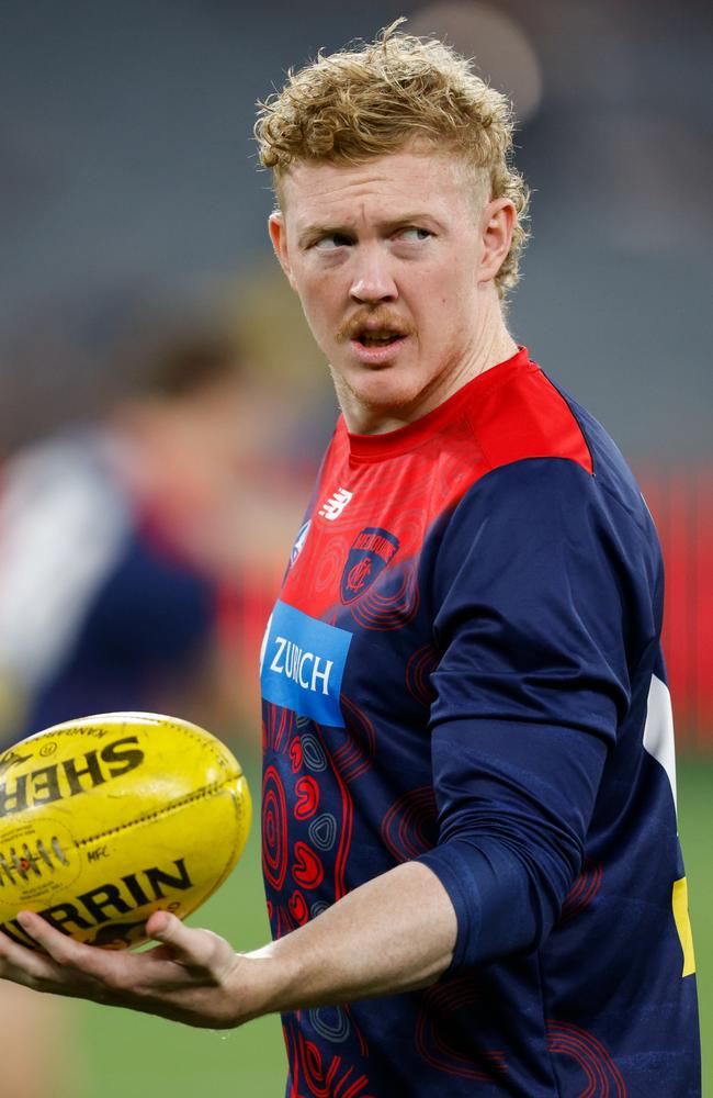 Clayton Oliver scored 86 SuperCoach points against the Blues. Picture: Dylan Burns/AFL Photos