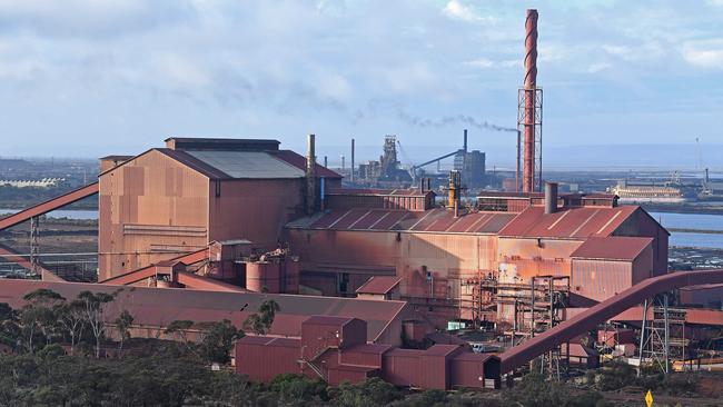 The Whyalla steel works. Picture: Tom Huntley