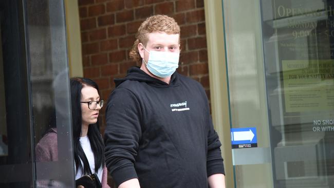 Bobby Medcraft murder trial witness Kayden Morrisson, 21. Picture: Alex Treacy