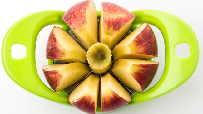 apple cutter isolated on white background