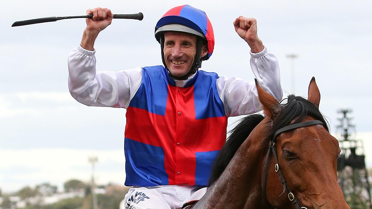 Can Damien Oliver win a fourth Melbourne Cup? Picture: AAP