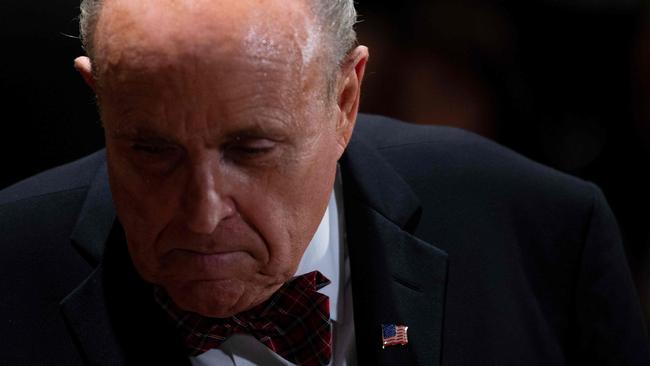 Rudy Giuliani. Picture: Jim Watson/AFP