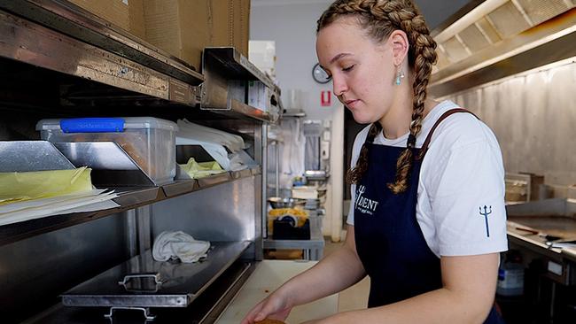 Top trainee cooks up career with enviable work ethic