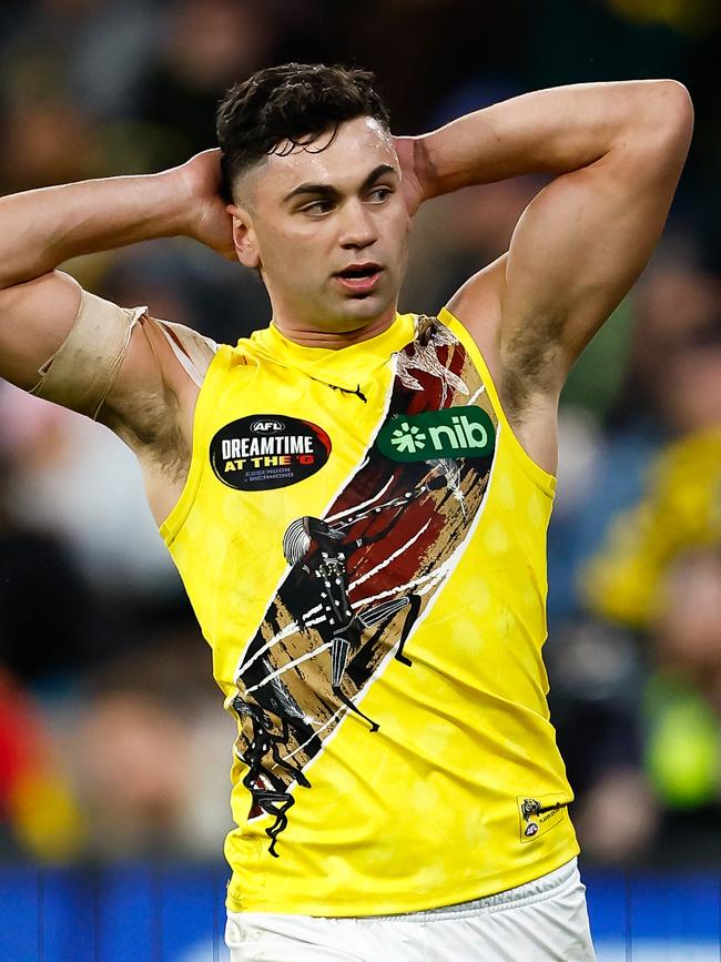 Rivals are already setting their sights on stars including Tim Taranto. Picture: Dylan Burns/AFL Photos via Getty Images