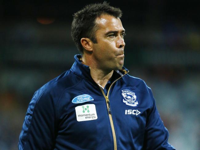 Geelong coach Chris Scott. Picture: Colleen Petch