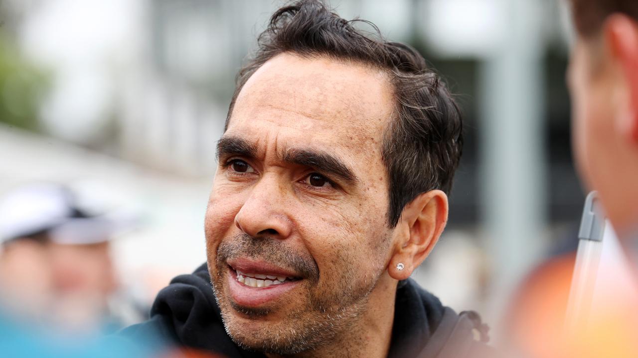 Eddie Betts wearing his coaching hat during an Eddie Betts Foundation Game at Victoria Park. Picture: Mark Stewart