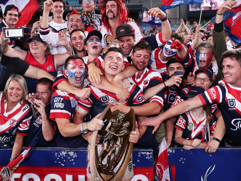 Victor Radley was recently voted the most huggable man in the NRL. Picture: Matt King/Getty Images