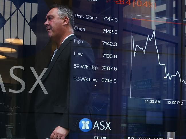 SYDNEY, AUSTRALIA  - Newswire Photos  AUGUST 07 2023: A general view of the digital boards at the ASX in Sydney as interest rates continue to rise.  Picture NCA Newswire/ Gaye Gerard