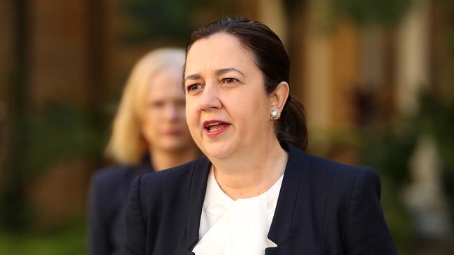 Premier Annastacia Palaszczuk said the woman had put the “lives and wellbeing” of Queenslanders at risk. Picture: Liam Kidston