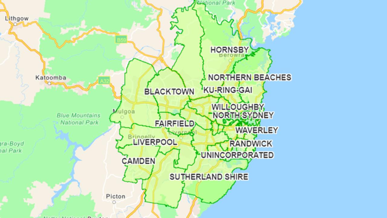 Sydney Map Map Of Sydney Australia Maps Of World vlr.eng.br