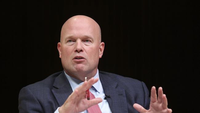US Ambassador to NATO Matthew Whitaker. Picture: AP /Paul Vernon