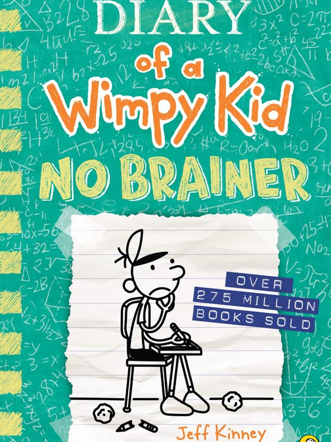 Two of Jeff Kinney's Diary of a Wimpy Kid titles are in the top 10 for 2025.
