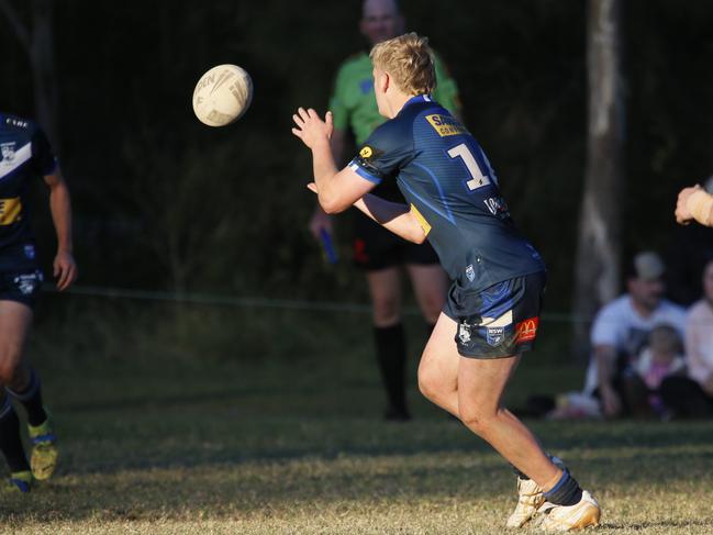 Liam Aarons won the game for Brothers in the final minute against Glenmore Park. Picture: Warren Gannon Photography