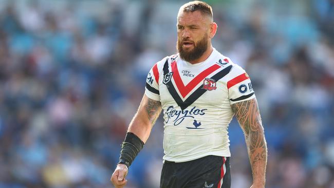 Jared Waerea-Hargreaves is facing another lengthy ban after the Roosters veteran was charged by the match review committee. Picture: Chris Hyde/Getty Images