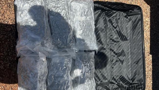 NT Police seized 113kg of cannabis and $270,000 in cash on Monday, dealing a major blow to a Vietnamese crime syndicate. Picture: NT Police