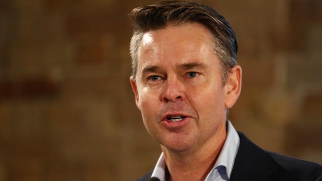 Tennis star Todd Woodbridge watched on as the state’s 60th parliament were sworn in on Tuesday. Picture: Mark Metcalfe