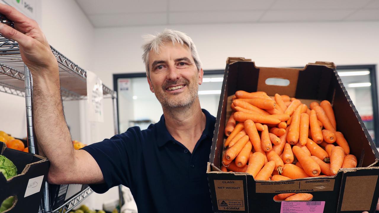 Former Collingwood and Sydney Swans footballer Andrew Schauble has taken up the fight to feed struggling Geelong residents as CEO of the Geelong Food Relief Centre. Picture: Alan Barber