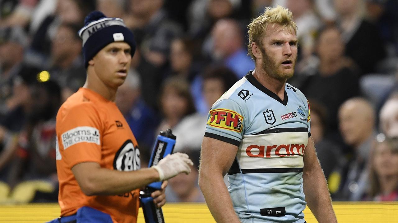 Aiden Tolman is unsure what his future holds as he draws closer to 300 games. Picture: Ian Hitchcock/Getty Images