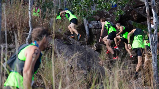 Participants in the full length Great Pyramid Race in 2021. Picture: Reece Weight