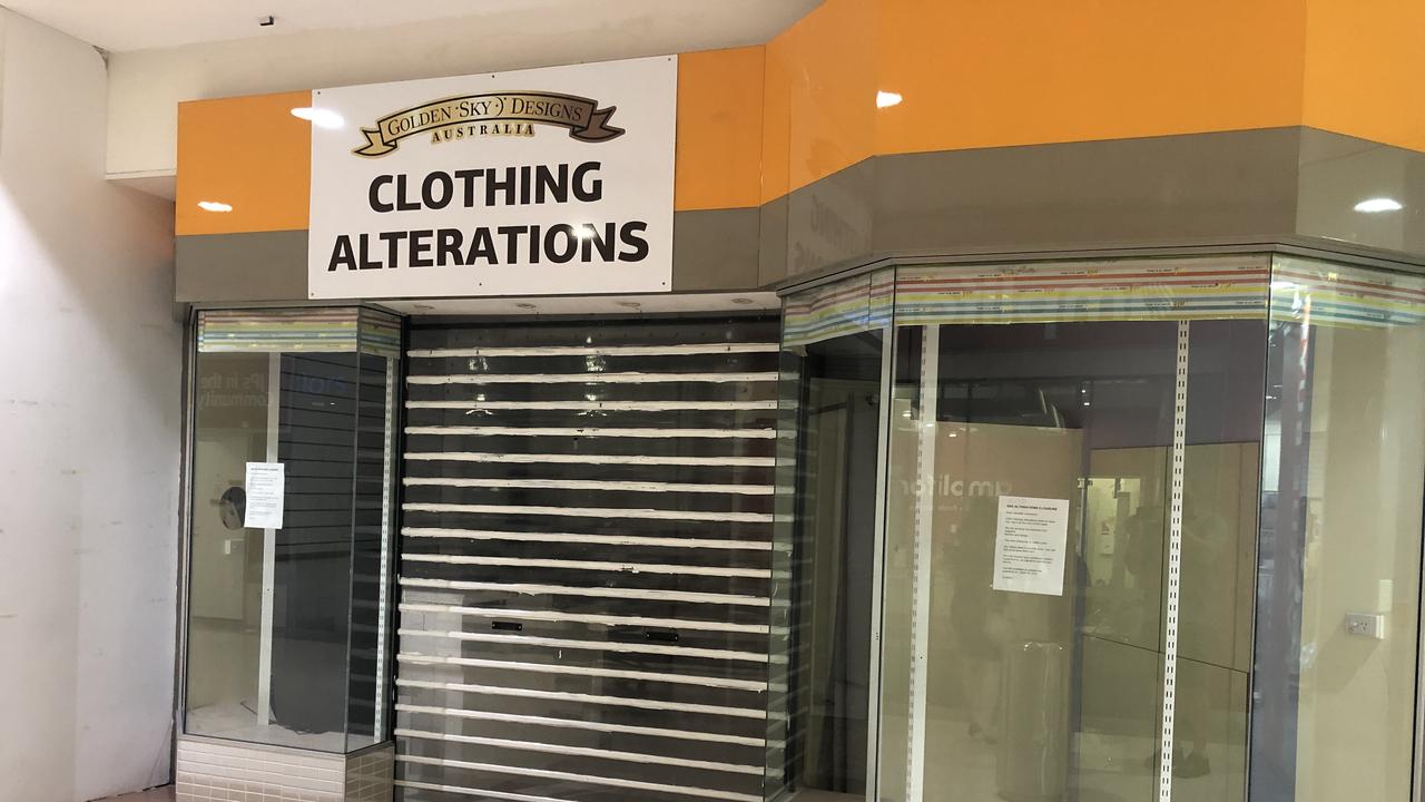 Empty stores thoughout the Australia Fair shopping centre at Southport. Picture Glenn Hampson