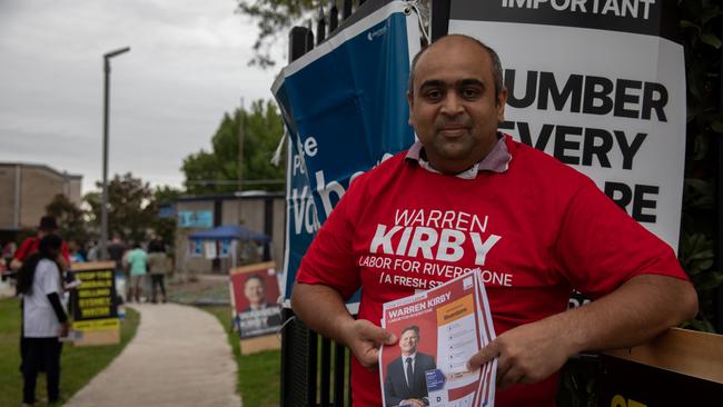 Labor volunteer Zahin Keriwala says the Riverstone region's large Indian community will vote for better infrastructure. Picture: Nathan Schmidt