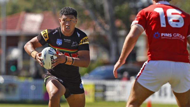 Star Panthers junior Isaiya Katoa has been snapped up by the Dolphins for next year. Picture: Richard Dobson