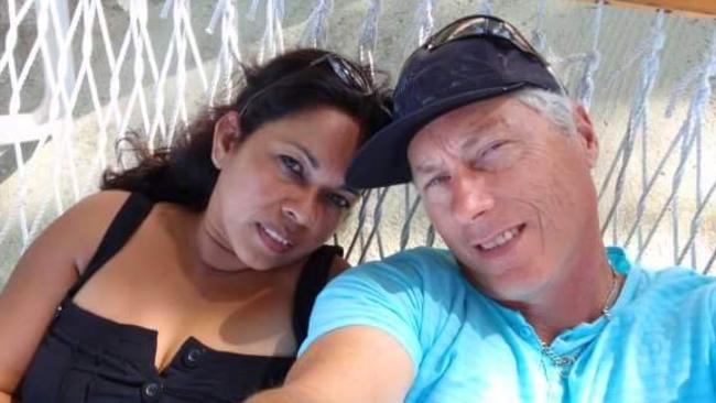 Killed cyclist Steve Jarvie and fiancee Linda Ellis. Picture: Supplied