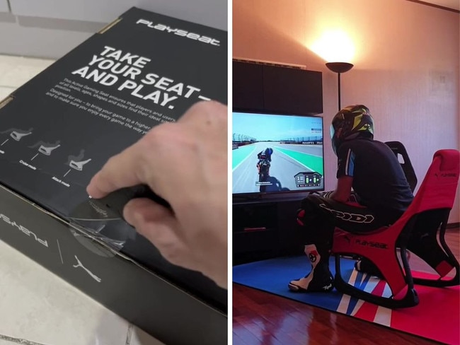 Playseat Puma Active Gaming Chair. TikTok @herrysudharma/@ducatispecial