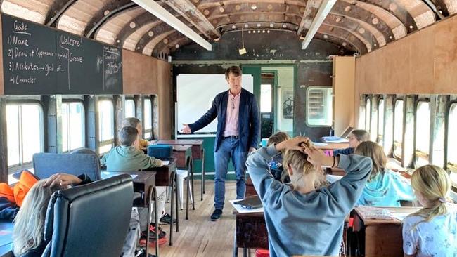 Conductor of progressive Lismore Living School John Stewart was surprised at the schools NAPLAN results. Photo: Supplied