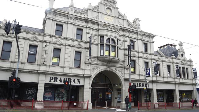 Prahran Market in Melbourne's inner south-east has been closed after it was declared a Tier 1 Covid-19 exposure site. Picture: NCA NewsWire / Andrew Henshaw