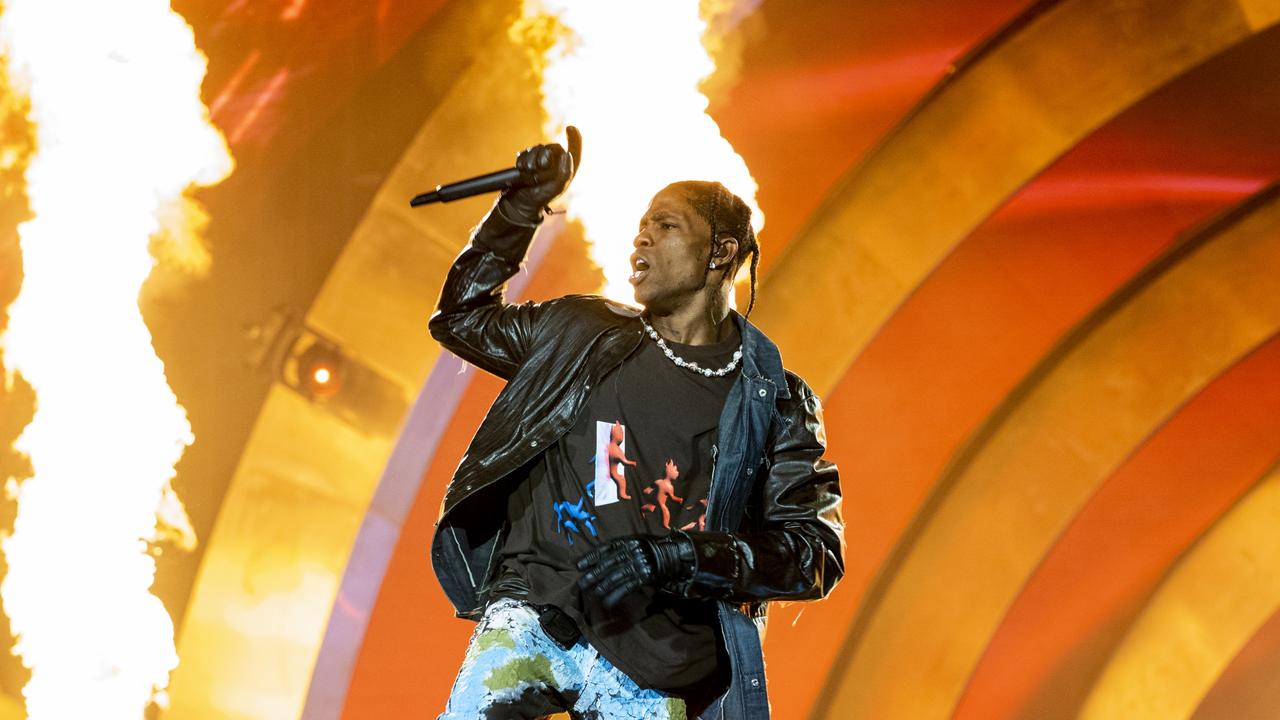 Travis Scott is facing dozens of lawsuits in the wake of the tragedy. Picture: Erika Goldring/WireImage
