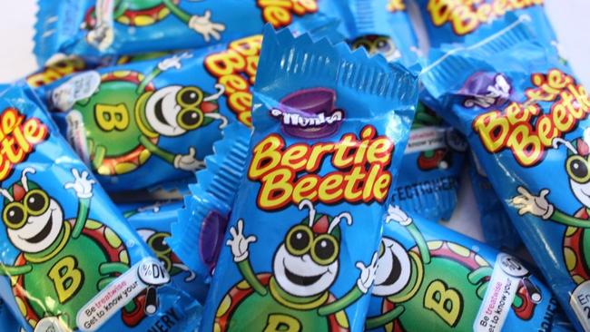 A Bertie Beetle showbag will cost you more this year.