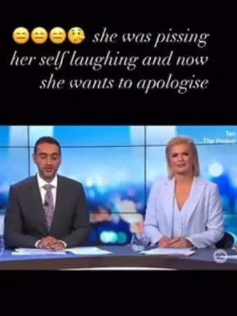 The Block’s Omar Slaimankhel has laid into The Project and co-host Sarah Harris over the joke. Picture: Channel 10