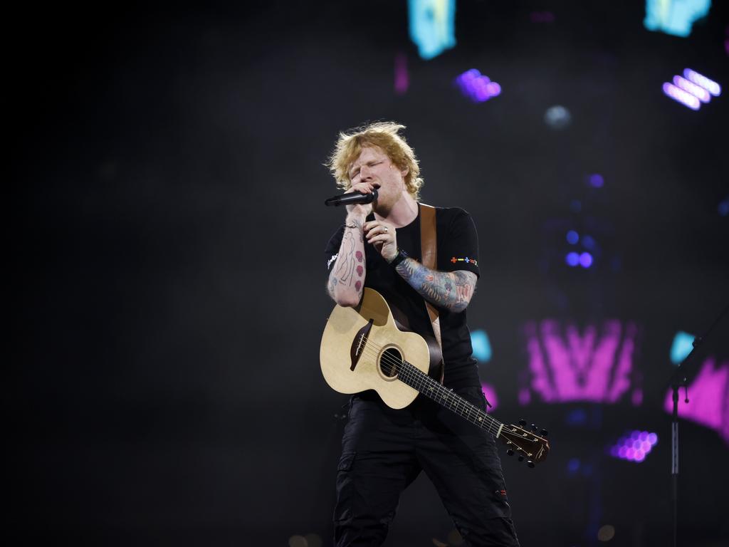 Ed Sheeran Sydney, Melbourne, Brisbane Pictures The Courier Mail