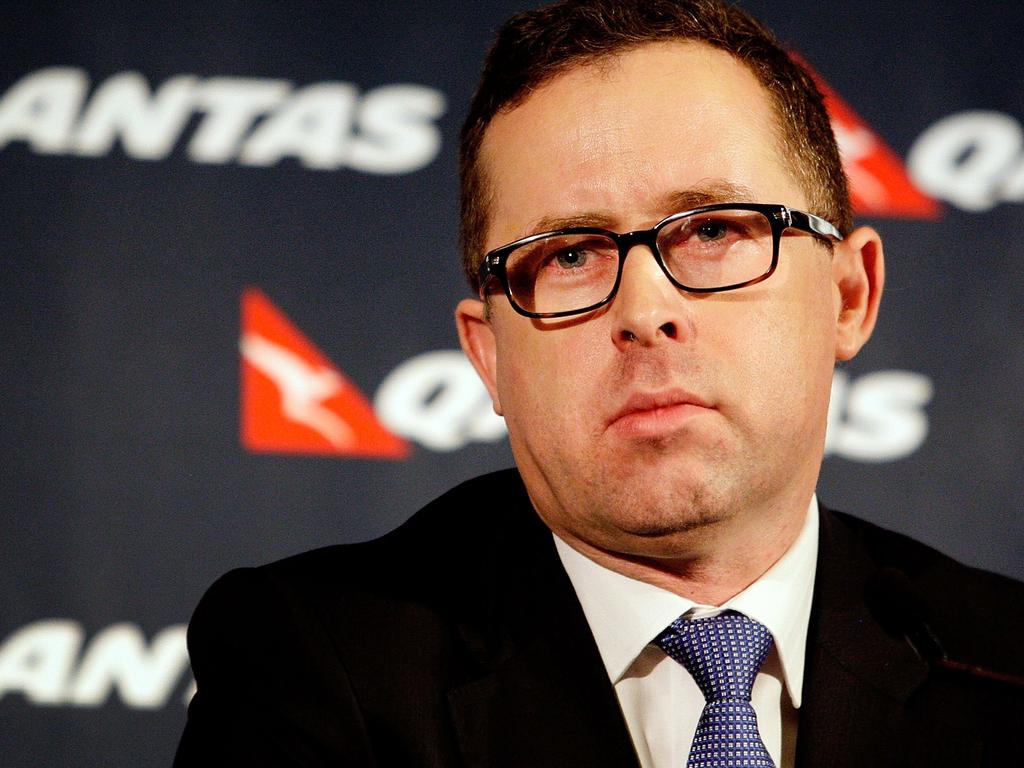 Qantas Chief Executive Alan Joyce said it could take years for the airline to be back at pre-pandemic levels of flight demand. Picture: Lisa Maree Williams/Getty Images.