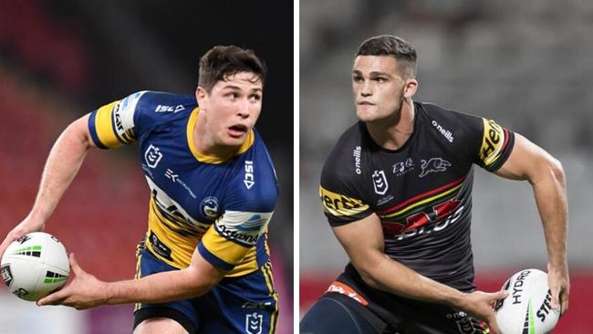 Mitch Moses vs Nathan Cleary: The Panthers and Eels playmakers will face off in Round 5.