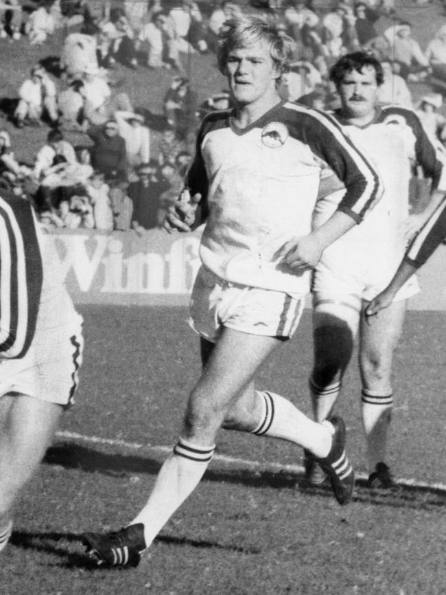 Zivanovic as a Panther in the early 1980s.