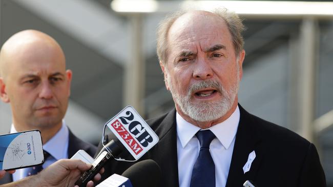 ARL Chairman John Grant will head a revamped commission. Picture: Brett Costello