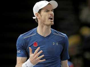 Britain's Andy Murray at the Paris Masters. Picture: Michel Euler