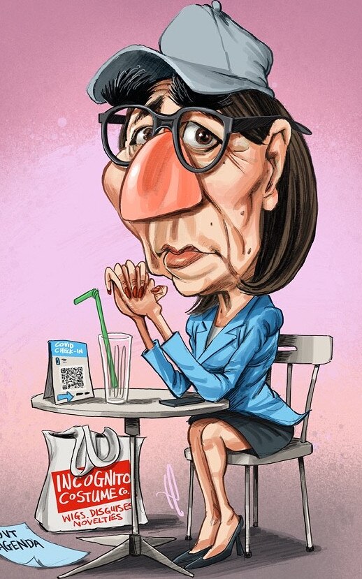 Premier Glady Berejiklian and her team have become masters of flying under the radar. Picture: Terry Pontikos