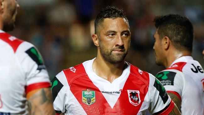 Benji Marshall struggled again in the loss to North Queensland.