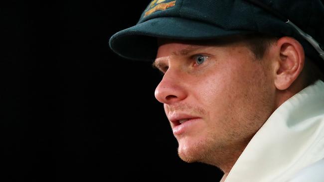 Australian skipper Steve Smith after the second Test win. Picture: Getty